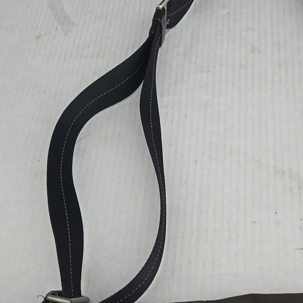 Coach Varick Brown Nylon Messenger Bag